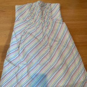 Lilly Pulitzer Seersucker Strapless Dress